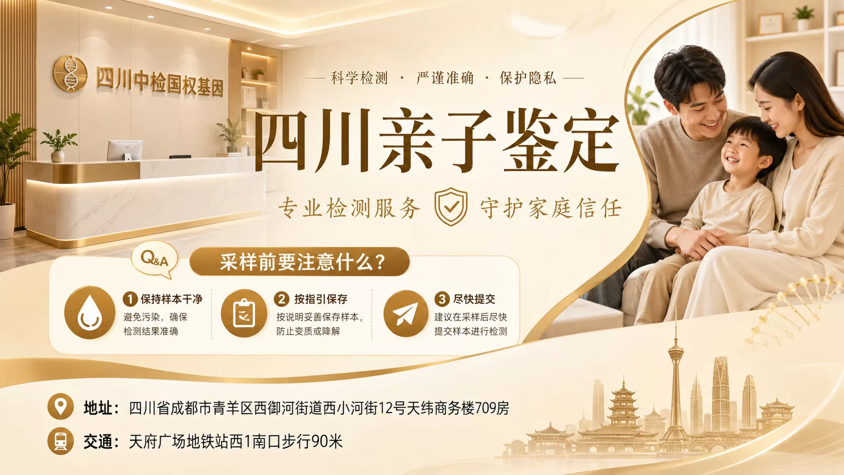 锁定！成都11家正规亲子鉴定机构名单盘点（附鉴定名单汇总）