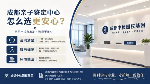 整理！成都亲子鉴定中心机构汇总10家（附2026年更新）