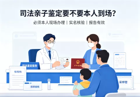 成都亲子鉴定需要本人去吗？到场义务与委托条件与办理实用指南